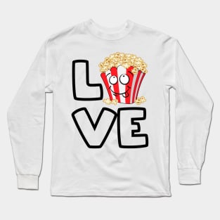 Love Popcorn Long Sleeve T-Shirt